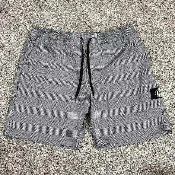 Other - IPD Mens‎ Shorts Size Large Plaid Cotton Henry Fit Casual Golf Boat Preppy